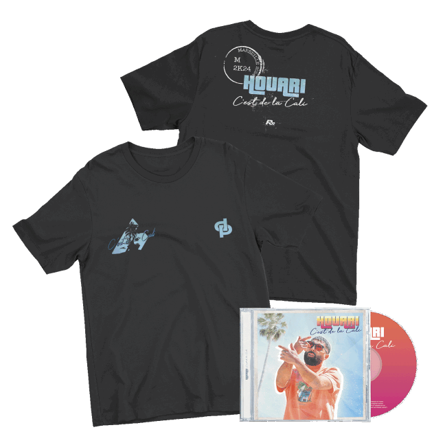 C'EST DE LA CALI - PACK CD + T-SHIRT