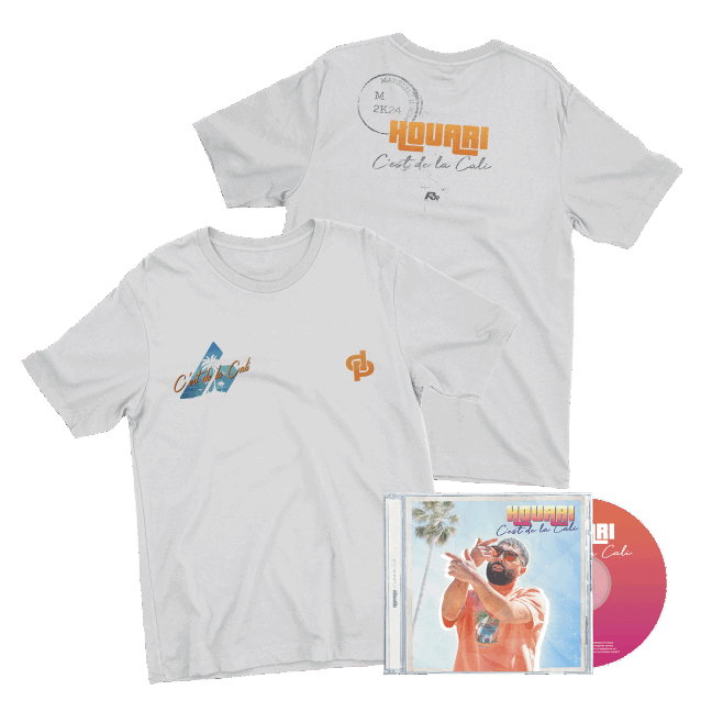 C'EST DE LA CALI - PACK CD + T-SHIRT